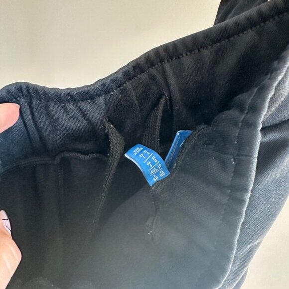 Adidas Straight Leg Track Pants Black Small w/ Zipper Ankles & Pockets Small - Picture 6 of 7